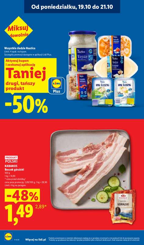 Lidl - gazetka promocyjna Oferta od poniedziałku od poniedziałku 19.10 do środy 21.10 - strona 22