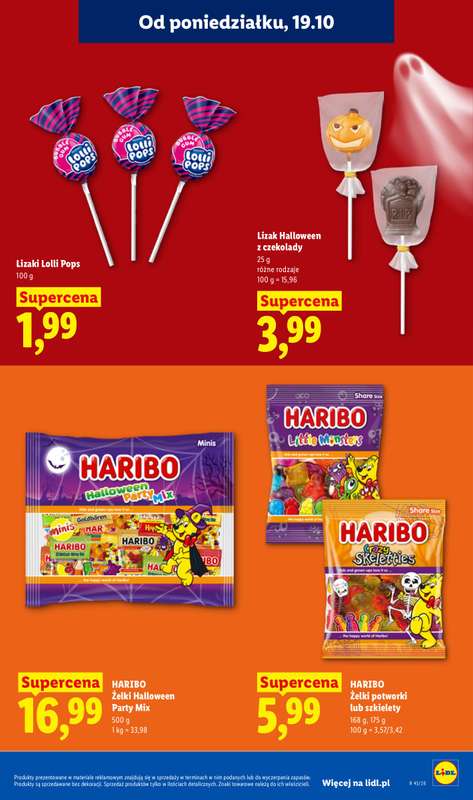 Lidl - gazetka promocyjna Oferta od poniedziałku od poniedziałku 19.10 do środy 21.10 - strona 77