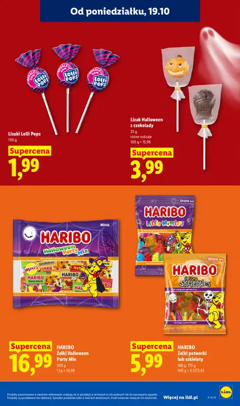 Lidl - gazetka promocyjna Oferta od poniedziałku od poniedziałku 19.10 do środy 21.10 - strona 77