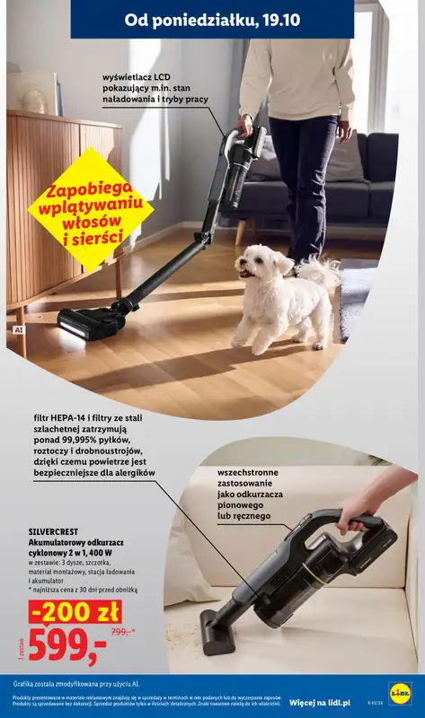 Lidl - gazetka promocyjna Oferta od poniedziałku od poniedziałku 19.10 do środy 21.10 - strona 35