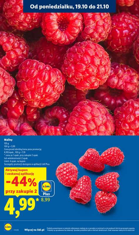Lidl - gazetka promocyjna Oferta od poniedziałku od poniedziałku 19.10 do środy 21.10 - strona 8