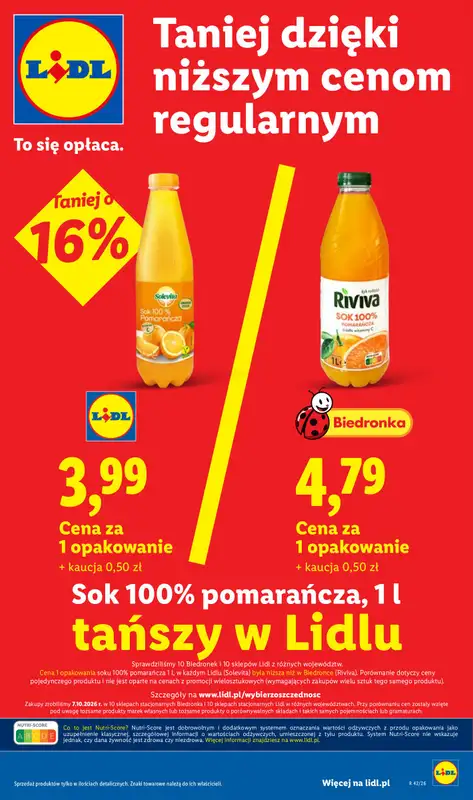 Lidl - gazetka promocyjna Oferta od poniedziałku od poniedziałku 19.10 do środy 21.10 - strona 17