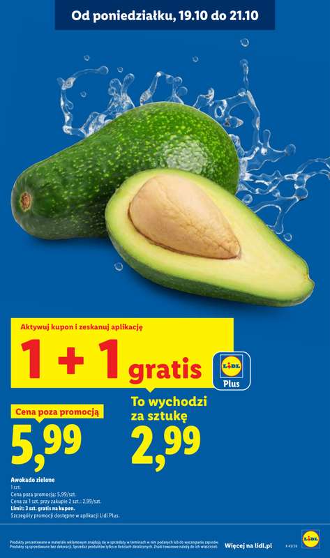 Lidl - gazetka promocyjna Oferta od poniedziałku od poniedziałku 19.10 do środy 21.10 - strona 9