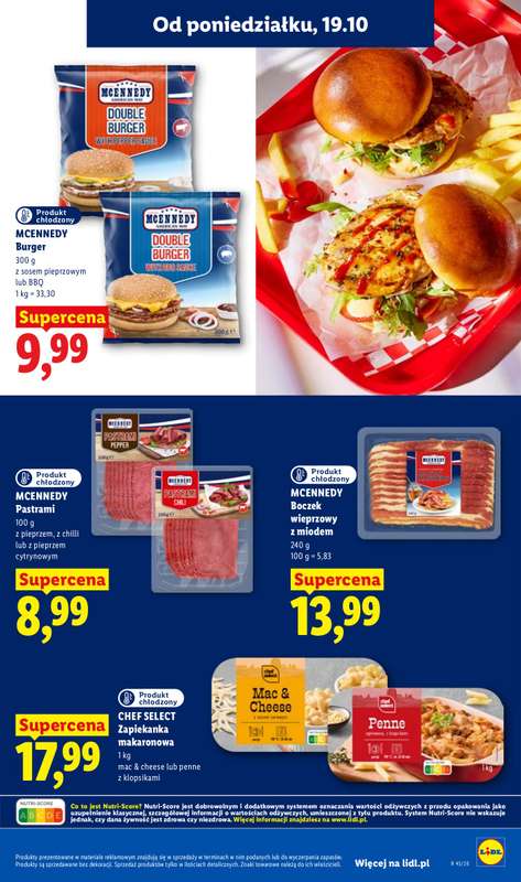 Lidl - gazetka promocyjna Oferta od poniedziałku od poniedziałku 19.10 do środy 21.10 - strona 61