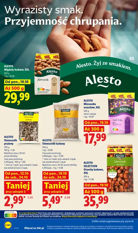 Lidl - gazetka promocyjna Oferta od poniedziałku od poniedziałku 19.10 do środy 21.10 - strona 82