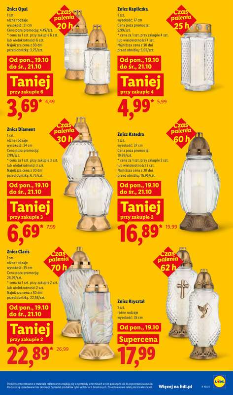 Lidl - gazetka promocyjna Oferta od poniedziałku od poniedziałku 19.10 do środy 21.10 - strona 99