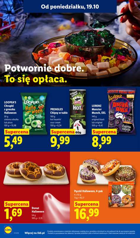 Lidl - gazetka promocyjna Oferta od poniedziałku od poniedziałku 19.10 do środy 21.10 - strona 78