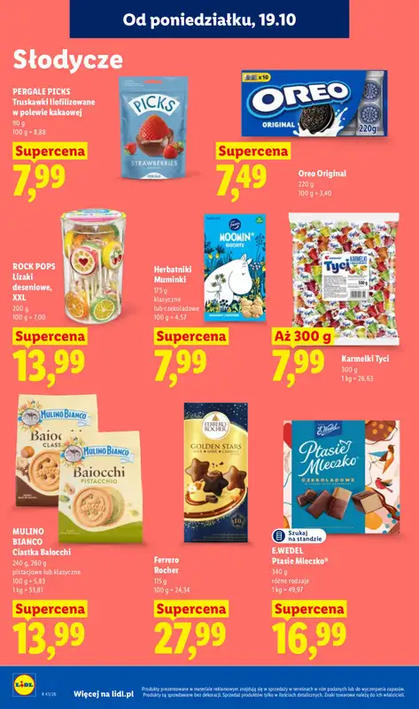 Lidl - gazetka promocyjna Oferta od poniedziałku od poniedziałku 19.10 do środy 21.10 - strona 70