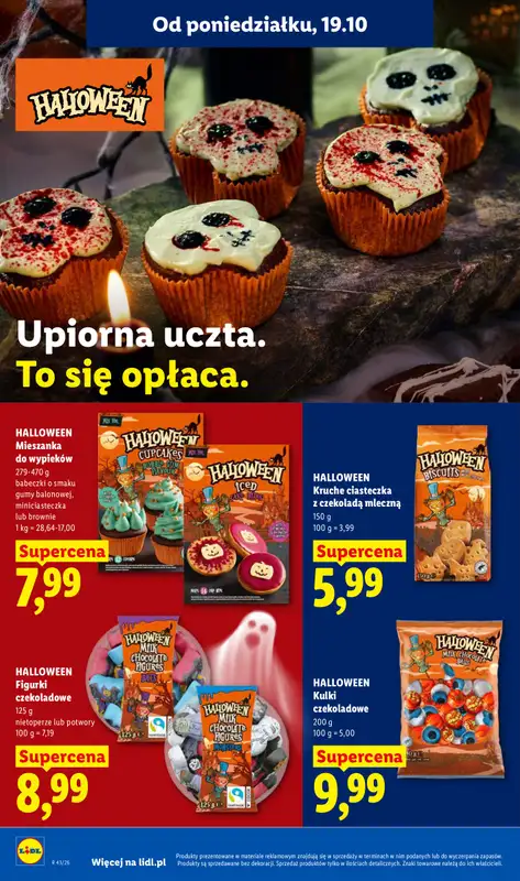 Lidl - gazetka promocyjna Oferta od poniedziałku od poniedziałku 19.10 do środy 21.10 - strona 74