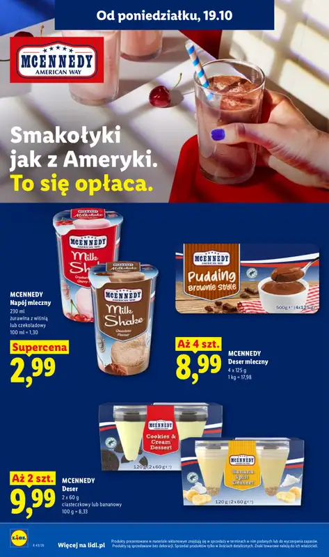 Lidl - gazetka promocyjna Oferta od poniedziałku od poniedziałku 19.10 do środy 21.10 - strona 64