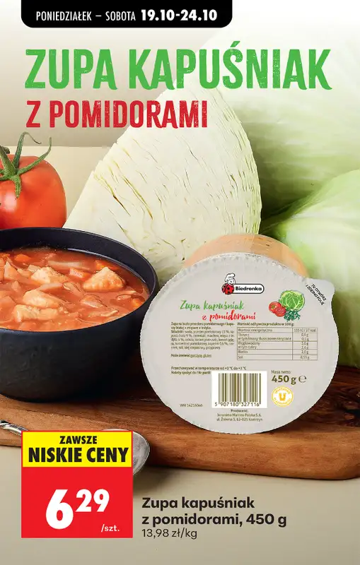Biedronka - gazetka promocyjna Od poniedziałku od poniedziałku 19.10 do soboty 24.10 - strona 50