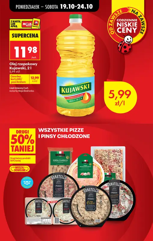 Biedronka - gazetka promocyjna Od poniedziałku od poniedziałku 19.10 do soboty 24.10 - strona 7