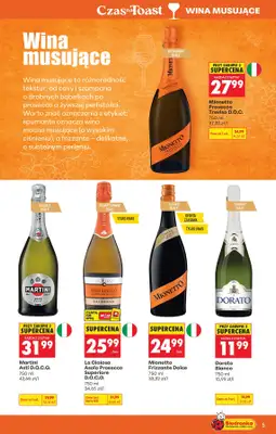 Biedronka - gazetka promocyjna Czas na toast od poniedziałku 19.10 do soboty 31.10 - strona 5