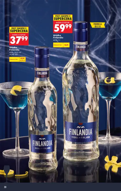 Biedronka - gazetka promocyjna Czas na toast od poniedziałku 19.10 do soboty 31.10 - strona 20