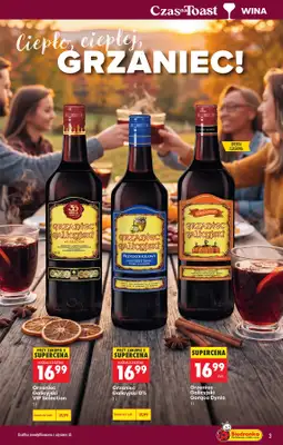 Biedronka - gazetka promocyjna Czas na toast od poniedziałku 19.10 do soboty 31.10 - strona 3
