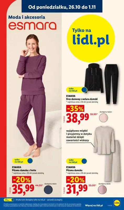Lidl - gazetka promocyjna Katalog od poniedziałku 26.10 do soboty 31.10 - strona 7