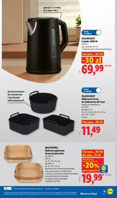 Lidl - gazetka promocyjna Katalog od poniedziałku 26.10 do soboty 31.10 - strona 17