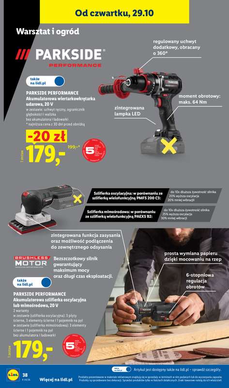 Lidl - gazetka promocyjna Katalog od poniedziałku 26.10 do soboty 31.10 - strona 44