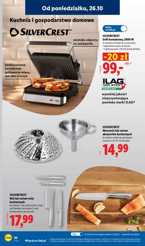 Lidl - gazetka promocyjna Katalog od poniedziałku 26.10 do soboty 31.10 - strona 24