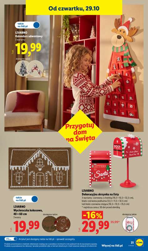 Lidl - gazetka promocyjna Katalog od poniedziałku 26.10 do soboty 31.10 - strona 37