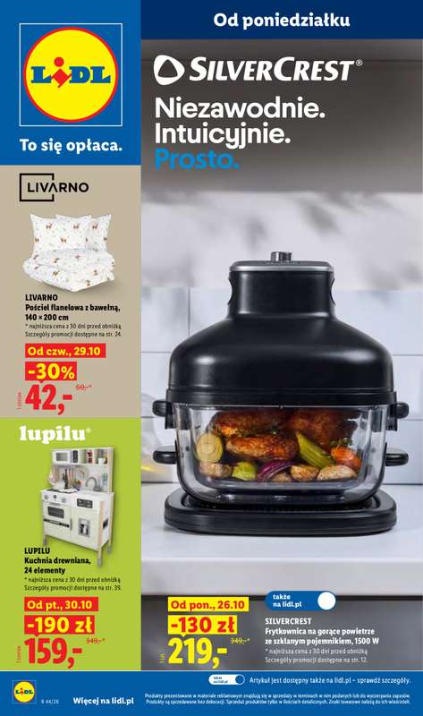 Lidl - gazetka promocyjna Katalog od poniedziałku 26.10 do soboty 31.10