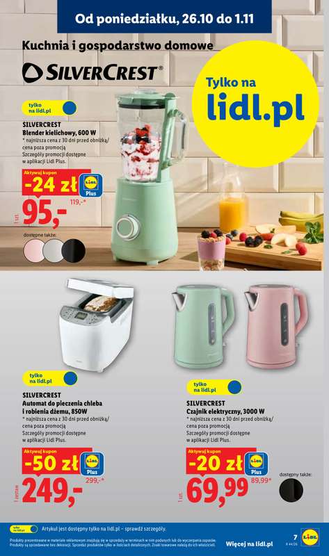 Lidl - gazetka promocyjna Katalog od poniedziałku 26.10 do soboty 31.10 - strona 27