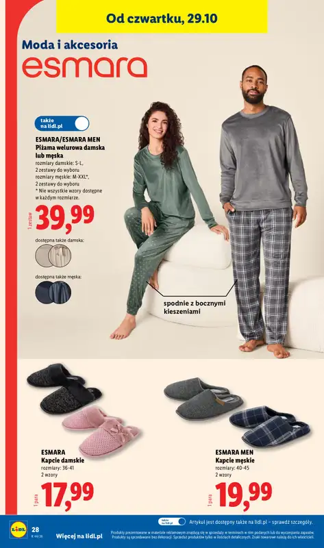 Lidl - gazetka promocyjna Katalog od poniedziałku 26.10 do soboty 31.10 - strona 34