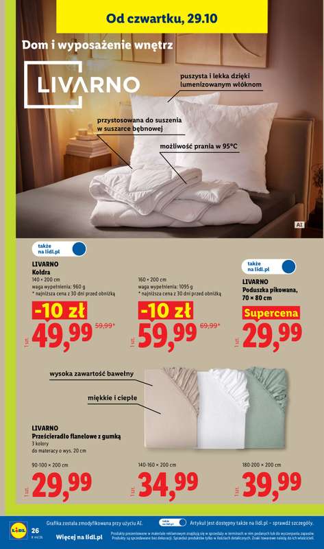 Lidl - gazetka promocyjna Katalog od poniedziałku 26.10 do soboty 31.10 - strona 32