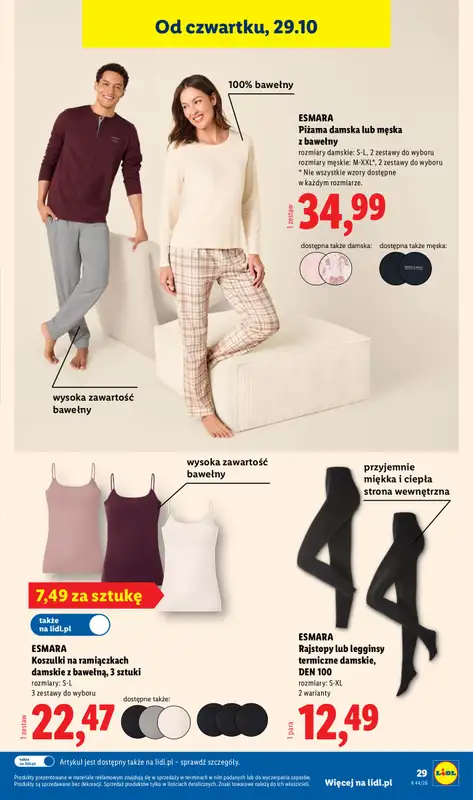 Lidl - gazetka promocyjna Katalog od poniedziałku 26.10 do soboty 31.10 - strona 35