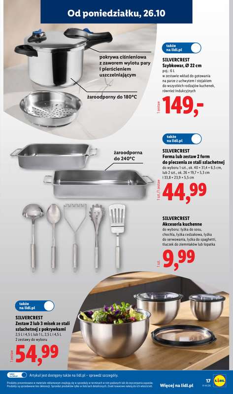 Lidl - gazetka promocyjna Katalog od poniedziałku 26.10 do soboty 31.10 - strona 21