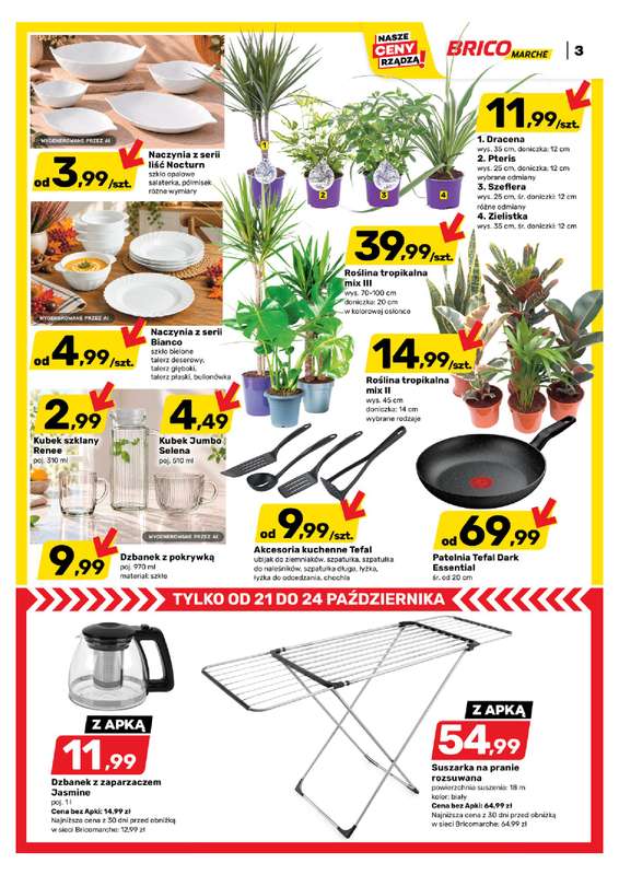 Bricomarche - gazetka promocyjna Gazetka od środy 21.10 do soboty 31.10 - strona 3