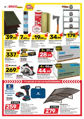 Bricomarche - gazetka promocyjna Gazetka od środy 21.10 do soboty 31.10 - strona 7