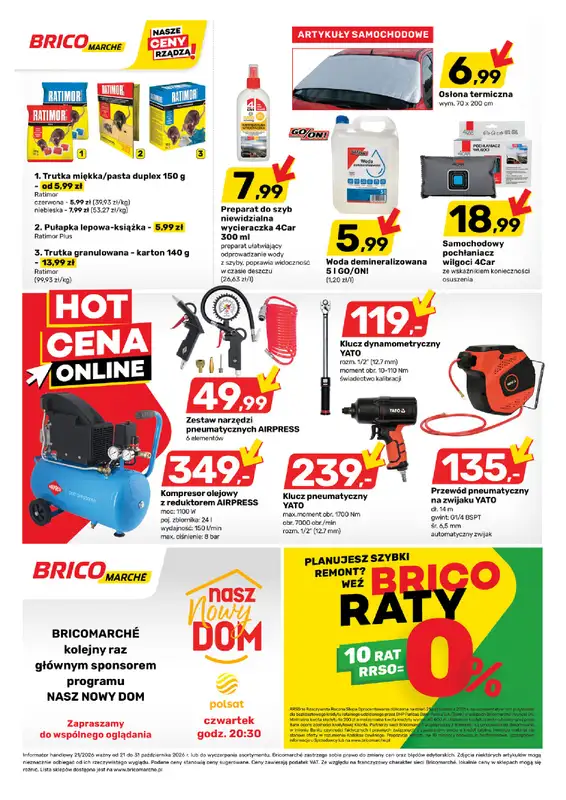 Bricomarche - gazetka promocyjna Gazetka od środy 21.10 do soboty 31.10 - strona 9