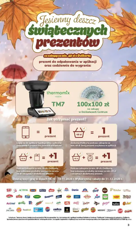 Delikatesy Centrum - gazetka promocyjna Gazetka od czwartku 22.10 do środy 28.10 - strona 3