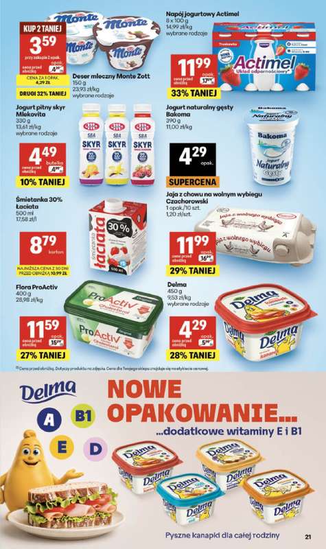 Delikatesy Centrum - gazetka promocyjna Gazetka od czwartku 22.10 do środy 28.10 - strona 21