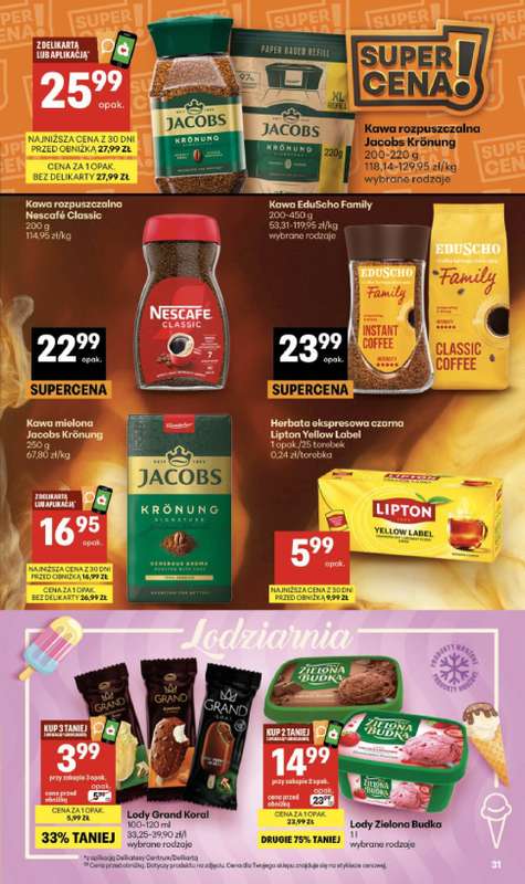 Delikatesy Centrum - gazetka promocyjna Gazetka od czwartku 22.10 do środy 28.10 - strona 31