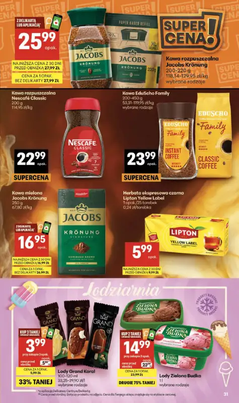 Delikatesy Centrum - gazetka promocyjna Gazetka od czwartku 22.10 do środy 28.10 - strona 31