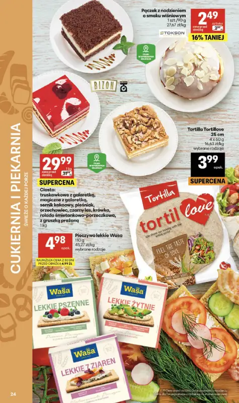 Delikatesy Centrum - gazetka promocyjna Gazetka od czwartku 22.10 do środy 28.10 - strona 24