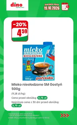 Dino - gazetka promocyjna Specjalna oferta na 19.10.2026 - promocje spoza gazetki od poniedziałku 19.10 do poniedziałku 19.10 - strona 10