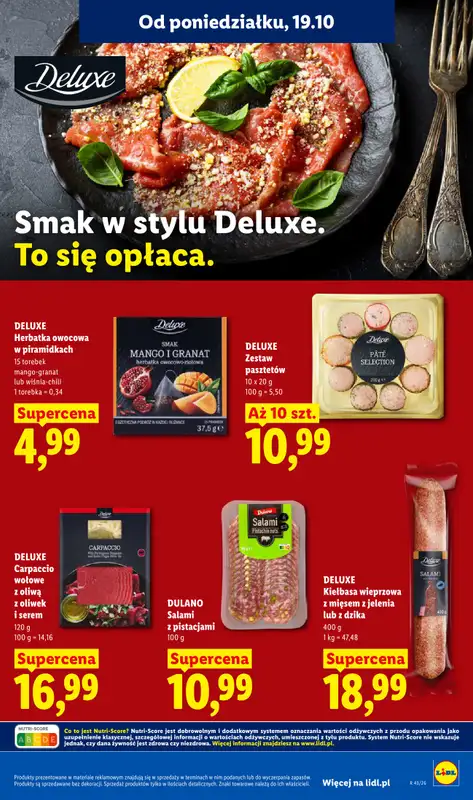 Lidl - gazetka promocyjna Oferta od poniedziałku od poniedziałku 19.10 do środy 21.10 - strona 59