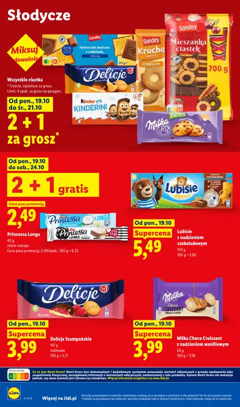 Lidl - gazetka promocyjna Oferta od poniedziałku od poniedziałku 19.10 do środy 21.10 - strona 66