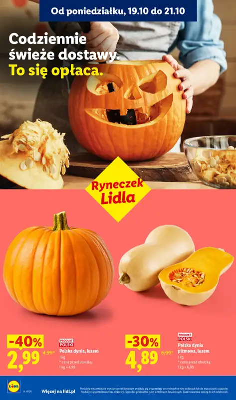Lidl - gazetka promocyjna Oferta od poniedziałku od poniedziałku 19.10 do środy 21.10 - strona 42
