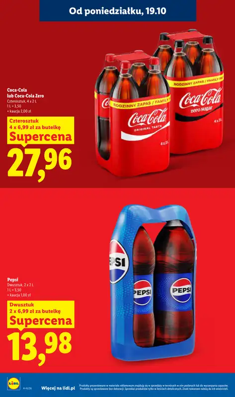 Lidl - gazetka promocyjna Oferta od poniedziałku od poniedziałku 19.10 do środy 21.10 - strona 28