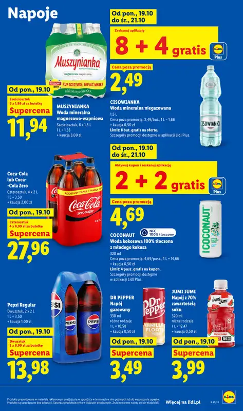 Lidl - gazetka promocyjna Oferta od poniedziałku od poniedziałku 19.10 do środy 21.10 - strona 85