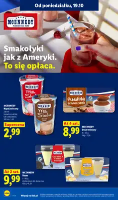 Lidl - gazetka promocyjna Oferta od poniedziałku od poniedziałku 19.10 do środy 21.10 - strona 64