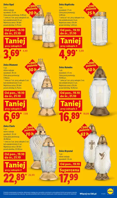 Lidl - gazetka promocyjna Oferta od poniedziałku od poniedziałku 19.10 do środy 21.10 - strona 99