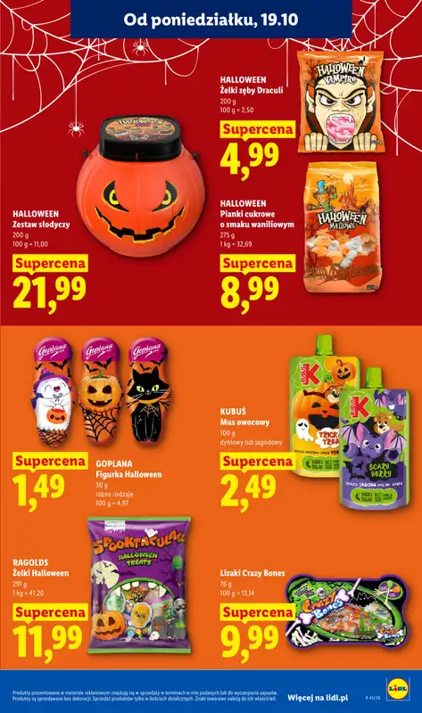 Lidl - gazetka promocyjna Oferta od poniedziałku od poniedziałku 19.10 do środy 21.10 - strona 75