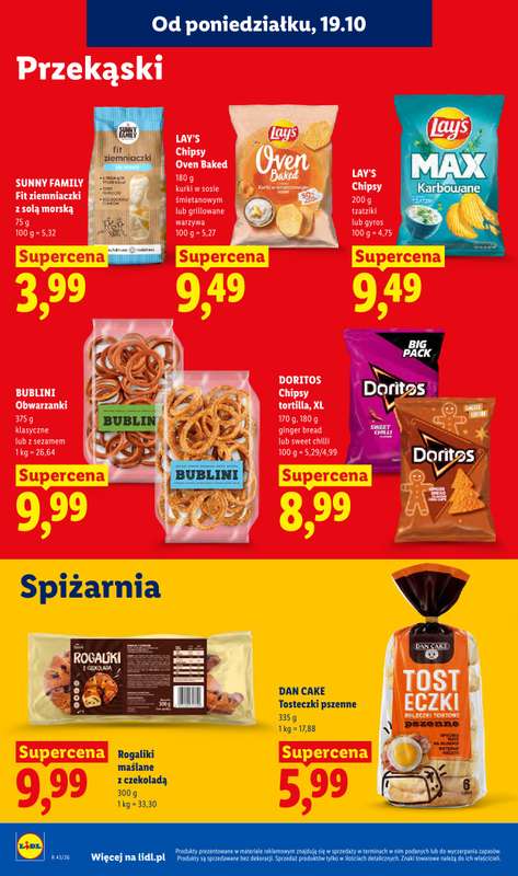 Lidl - gazetka promocyjna Oferta od poniedziałku od poniedziałku 19.10 do środy 21.10 - strona 88