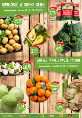 Delikatesy Orzech - gazetka promocyjna Gazetka od poniedziałku 19.10 do soboty 31.10 - strona 5