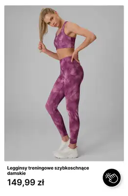 4F - gazetka promocyjna Komplety na siłownię dla niej od poniedziałku 19.10  - strona 8